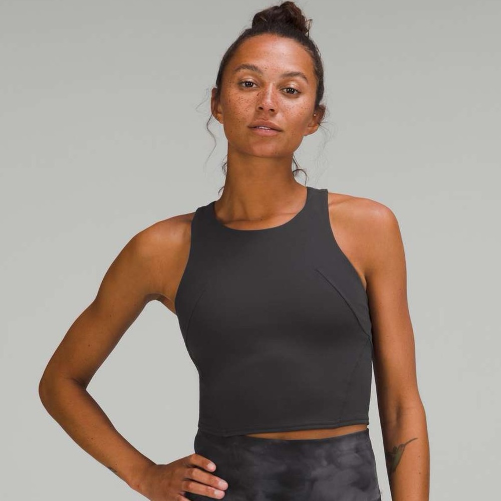 Lululemon Invigorate Tank in Graphite Grey